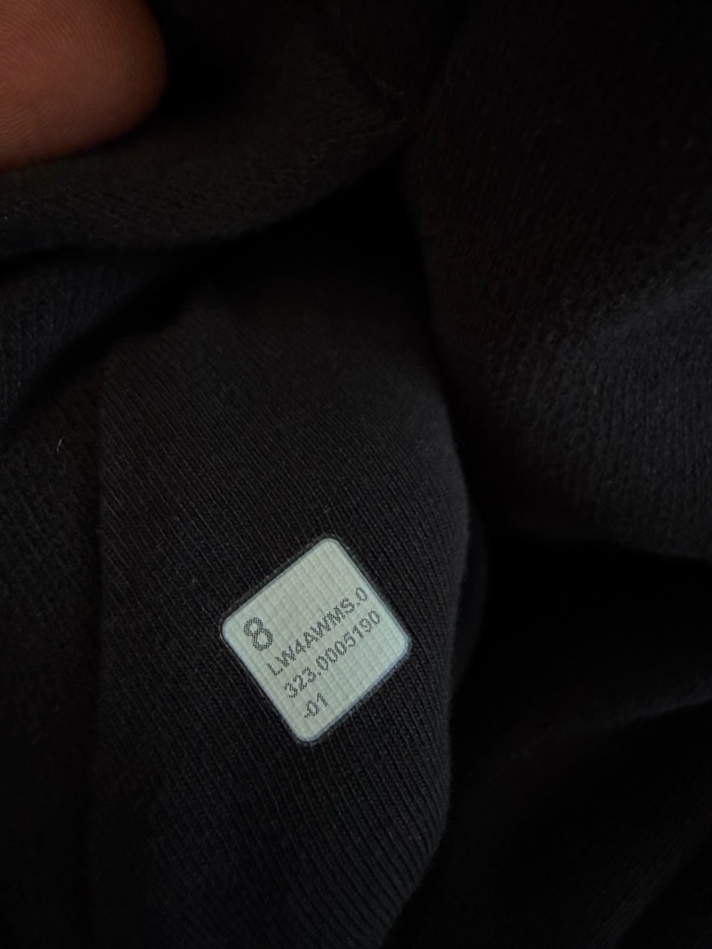 Lululemon Scuba Hoodie *Light Cotton Fleece Black Womens Size 8 - Picture 6 of 6